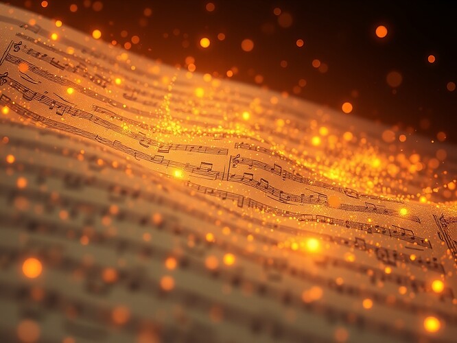 Entropy as musical notes