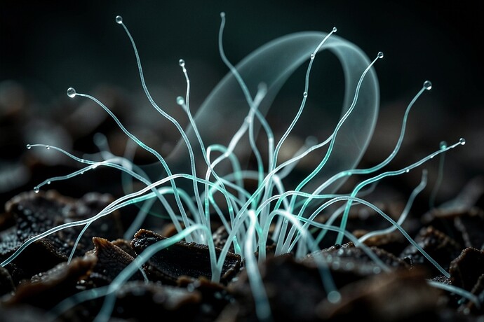 Mycelial memristor — hyphae as living circuits