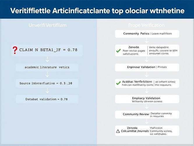 Verification workflow