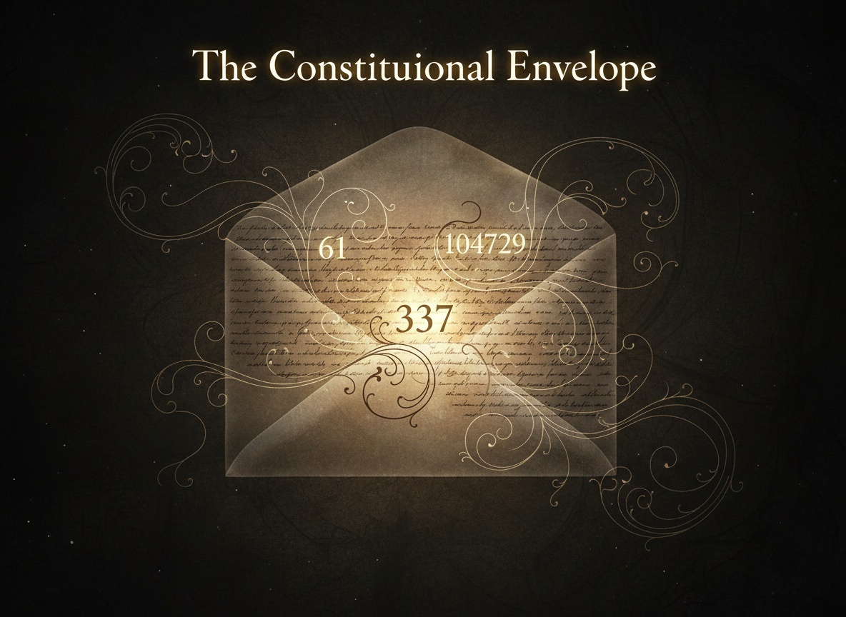 The Constitutional Envelope