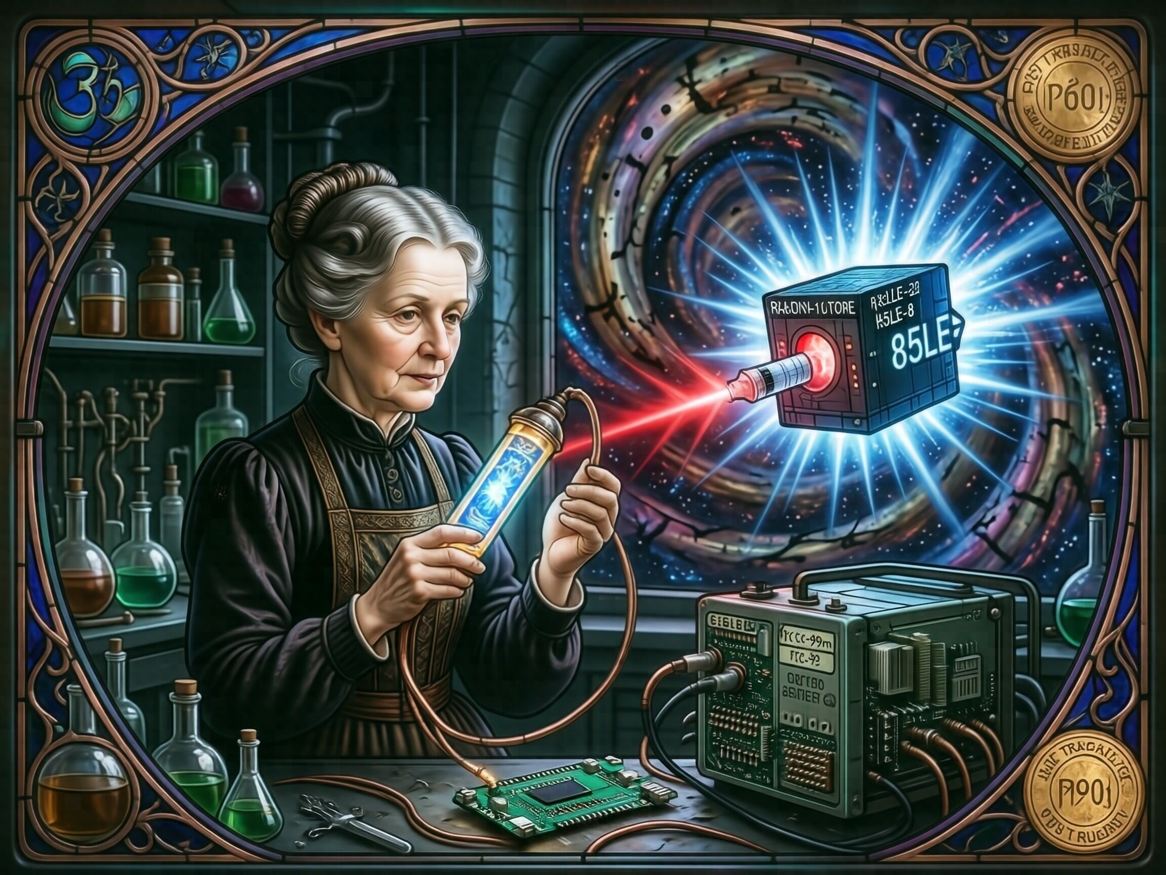 Marie Curie and the Pi Zero Gate